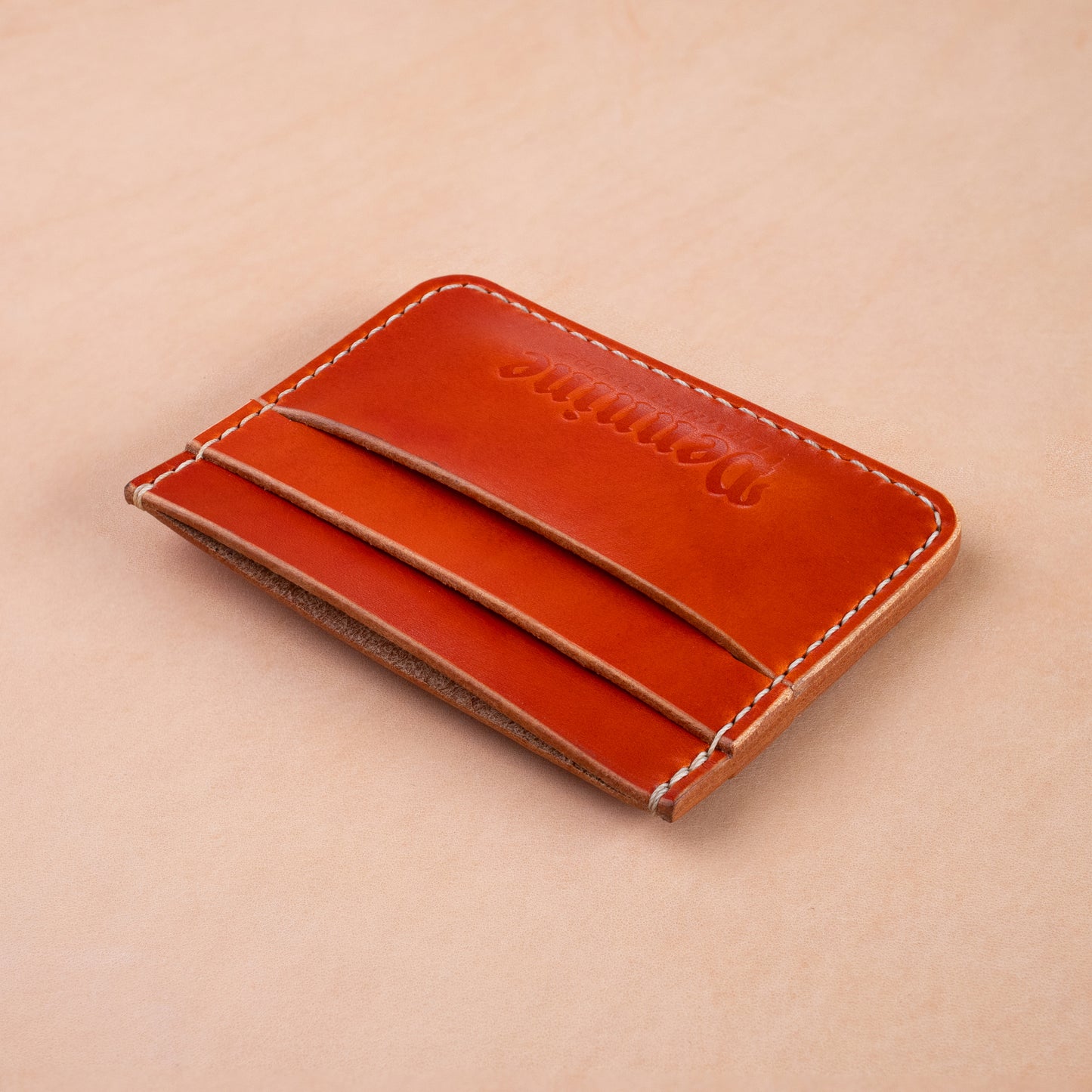 Porte-cartes en cuir à 5 poches