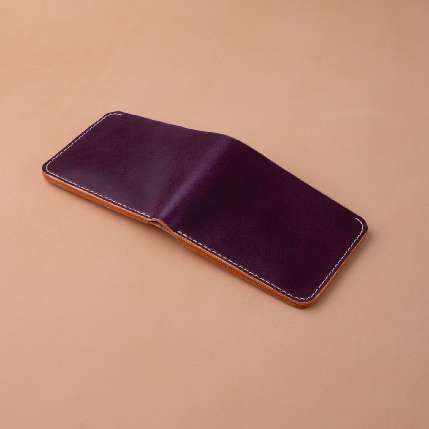 Portefeuille bifold en cuir classique